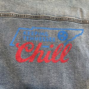 Jean Jacket Keeping Tennessee Chill 